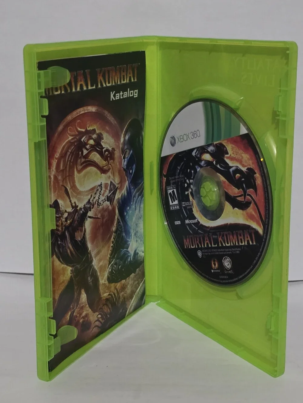 Mortal Kombat (Xbox 360, 2011) Complete CIB